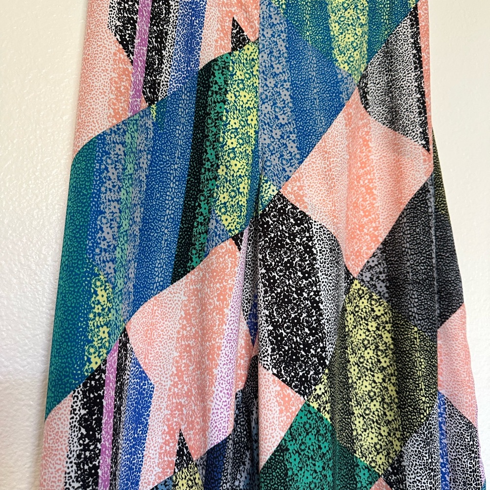 Bar Iii Multicolored Geometric Pattern Palazzo Pa… - image 5